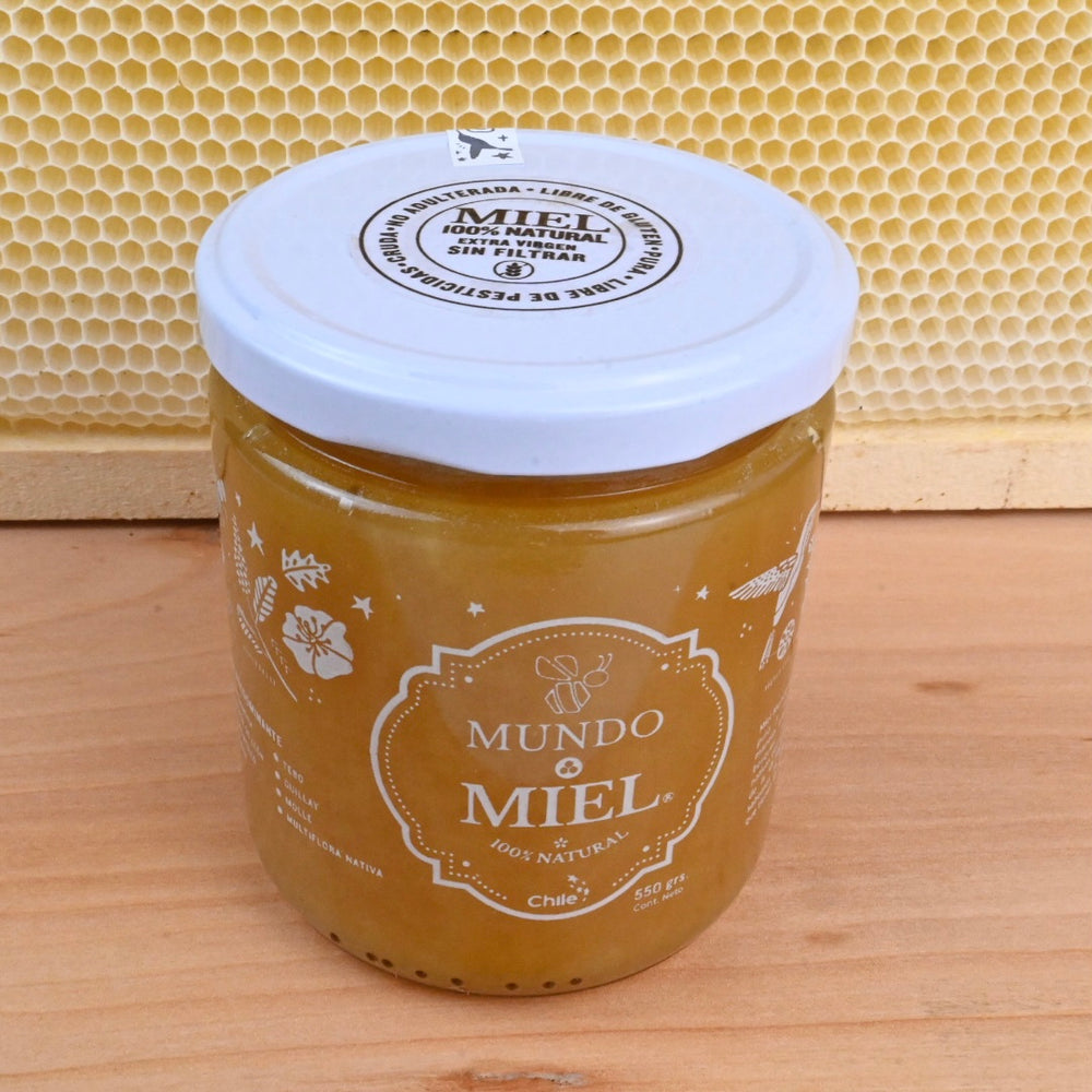 Miel Multifloral Nativa 550 grs. - Envase Vidrio