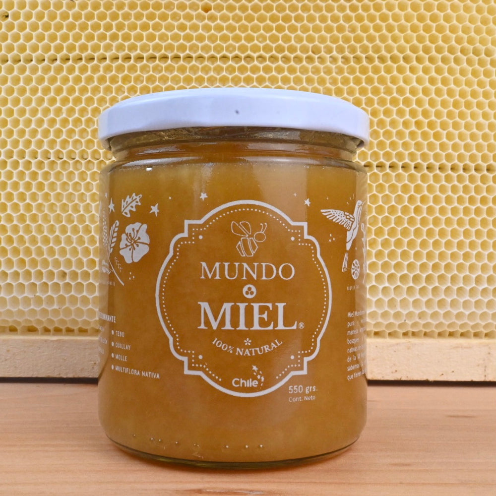 Miel Multifloral Nativa 550 grs. - Envase Vidrio