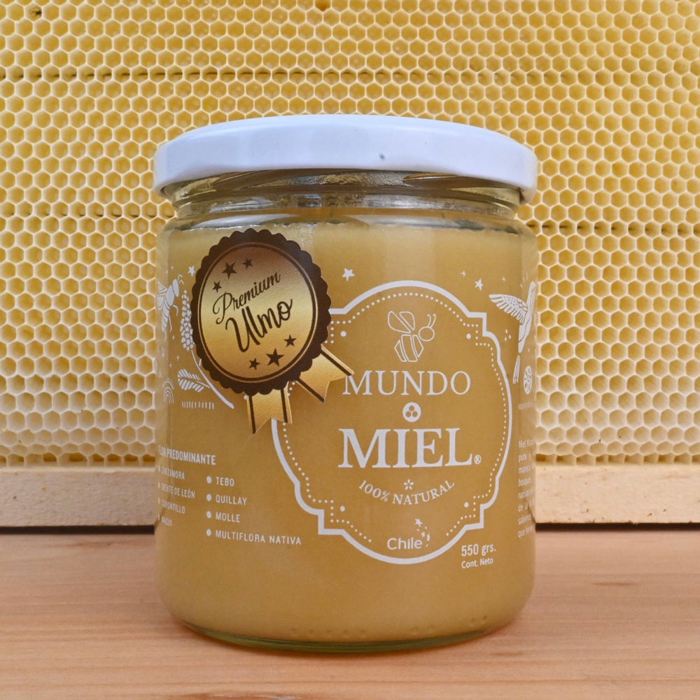 MIEL PREMIUM ULMO 550 grs - Envase Vidrio