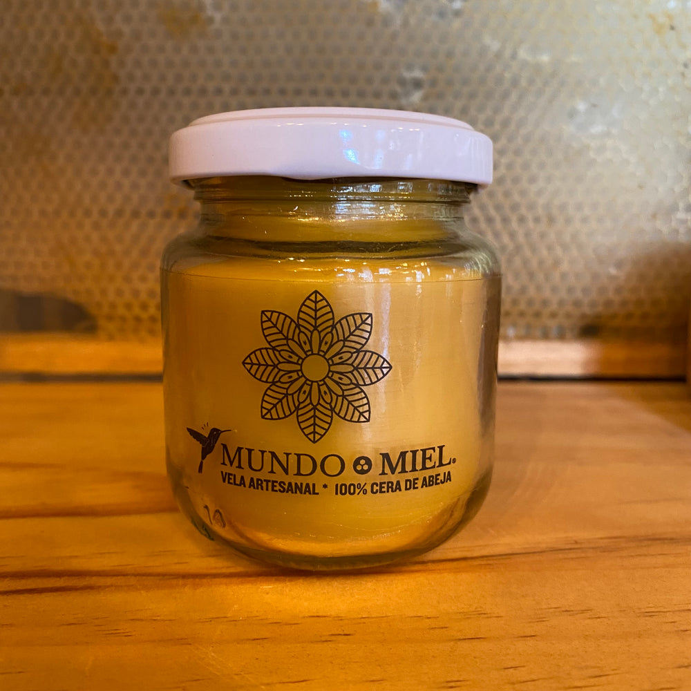 VELA NATURAL 100% CERA DE ABEJAS